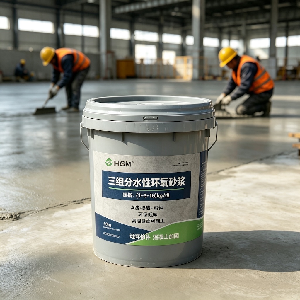 临湘三组份水性环氧砂浆
